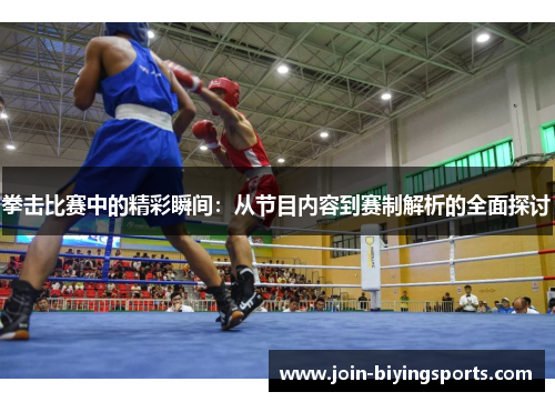 拳击比赛中的精彩瞬间：从节目内容到赛制解析的全面探讨