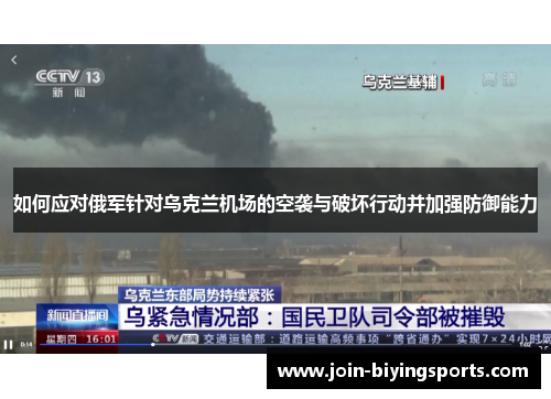 如何应对俄军针对乌克兰机场的空袭与破坏行动并加强防御能力