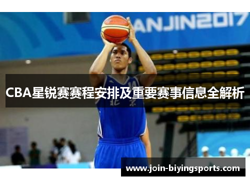 CBA星锐赛赛程安排及重要赛事信息全解析