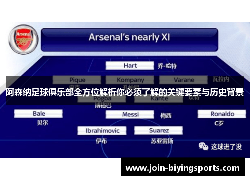 阿森纳足球俱乐部全方位解析你必须了解的关键要素与历史背景